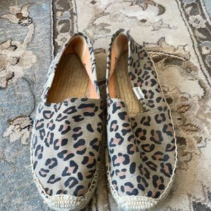 Soludos leopard shoes